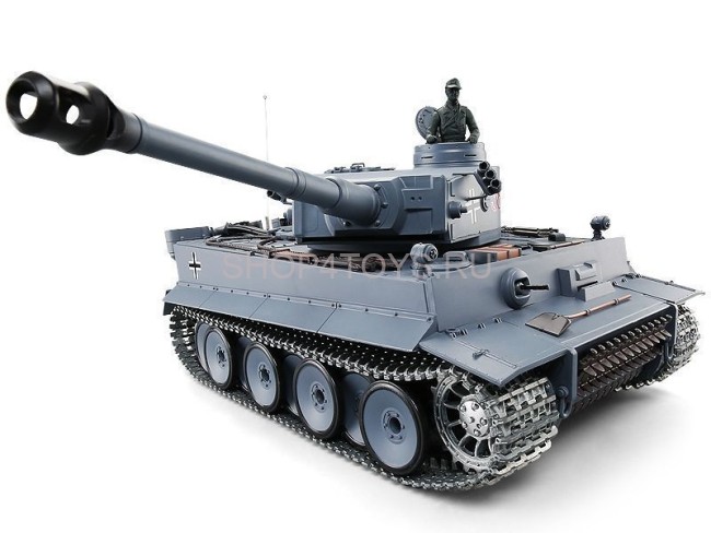 Радиоуправляемый танк Heng Long German Tiger Pro V7.0 масштаб 1:16 2.4G - 3818-1PRO-V7 Радиоуправляемый танк Heng Long German Tiger Pro V7.0 масштаб 1:16 2.4G - 3818-1PRO-V7