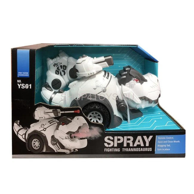 Радиоуправляемый динозавр T-Rex (пар, стреляет пулями, звук, акб) - CS-YS01 Радиоуправляемый динозавр T-Rex (пар, стреляет пулями, звук, акб) - CS-YS01
