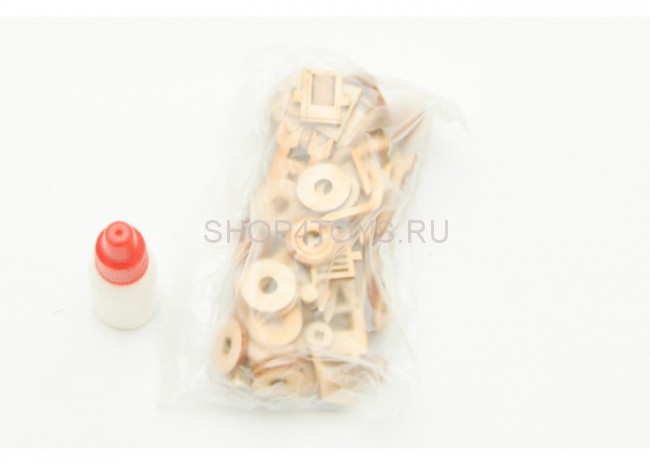 Конструктор 3D деревянный подвижный Lemmo Катюша - ЗИС-1 Конструктор 3D деревянный подвижный Lemmo Катюша - ЗИС-1