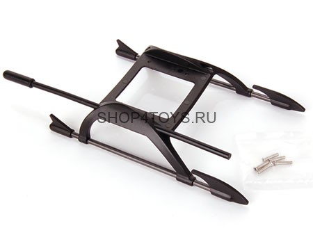 Усиленные карбоновые лыжи  Xtreme для вертолета E sky Lama V4