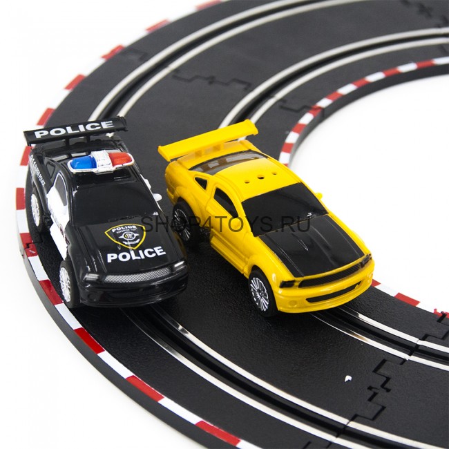 Гоночный автотрек Полиция от сети длина трека 794 см 1:43 - JJ50-2 Гоночный автотрек Полиция от сети длина трека 794 см 1:43 - JJ50-2