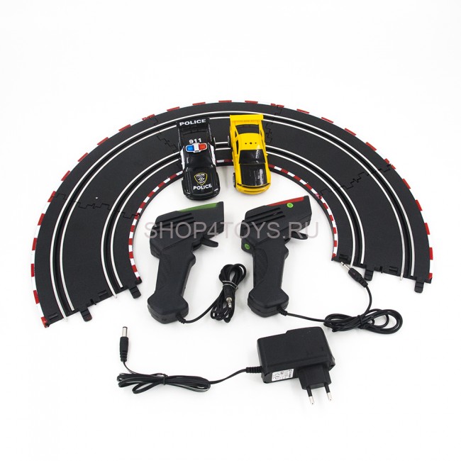 Гоночный автотрек Полиция от сети длина трека 794 см 1:43 - JJ50-2 Гоночный автотрек Полиция от сети длина трека 794 см 1:43 - JJ50-2