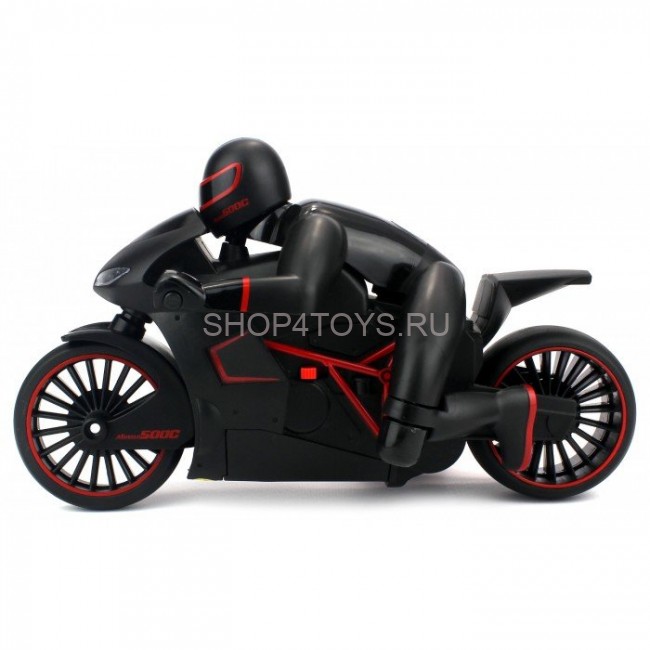 Радиоуправляемый черно-красный мотоцикл ZC333 4CH 1:12 2.4G - 333-MT01A Радиоуправляемый черно-красный мотоцикл ZC333 4CH 1:12 2.4G - 333-MT01A