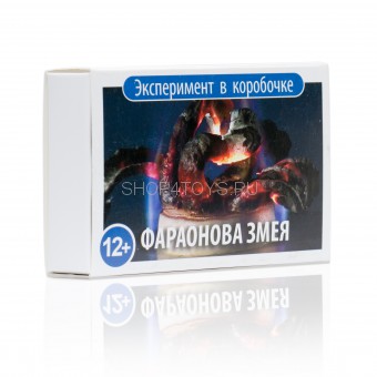 Игровой набор из серии "Эксперимент в коробочке" - Фараонова змея - 0301 Игровой набор из серии "Эксперимент в коробочке" - Фараонова змея - 0301