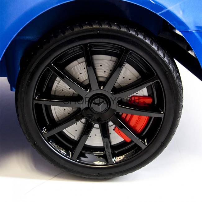 Детский электромобиль Mercedes Benz S63 LUXURY 2.4G - Blue - HL169-LUX