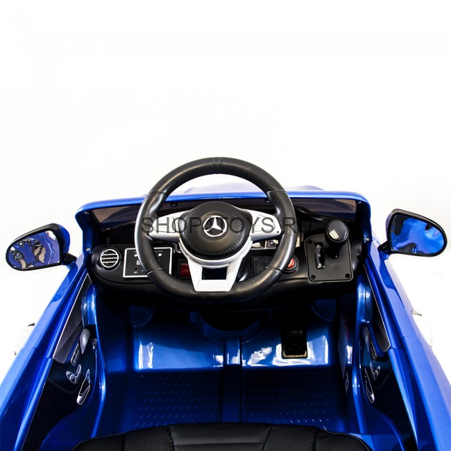 Детский электромобиль Mercedes Benz S63 LUXURY 2.4G - Blue - HL169-LUX