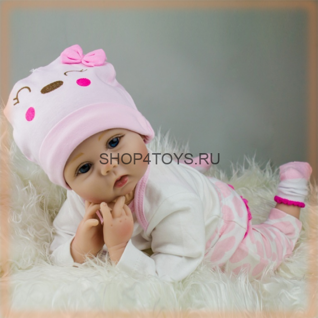 Кукла реборн Инесса малышка 55 см