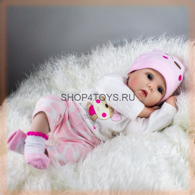 Кукла реборн Инесса малышка 55 см