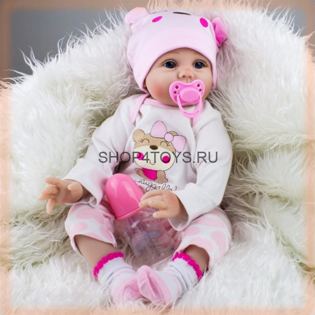 Кукла реборн Инесса малышка 55 см