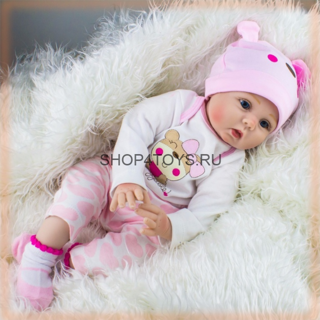 Кукла реборн Инесса малышка 55 см