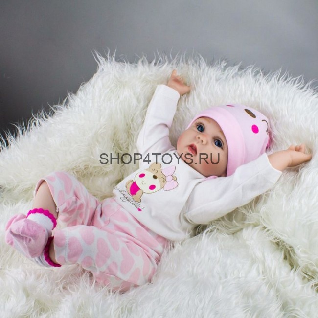 Кукла реборн Инесса малышка 55 см
