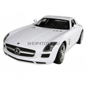 Радиоуправляемая машина MZ Mercedes-Benz SLS White 1:14 - MZ-2024-W Радиоуправляемая модель спортивного автомобиля Mercedes-Benz SLS 1:14. Официально лицензированный кузов с точностью повторяет форму и детали настоящего автомобиля, а всё необходимое для запуска уже включено в комплект