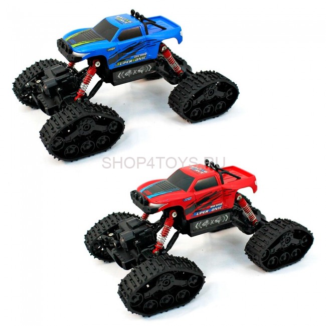 Радиоуправляемый краулер CLIMBER на гусеницах со сменными колесами - 8897-191Е Радиоуправляемый краулер CLIMBER на гусеницах со сменными колесами - 8897-191Е