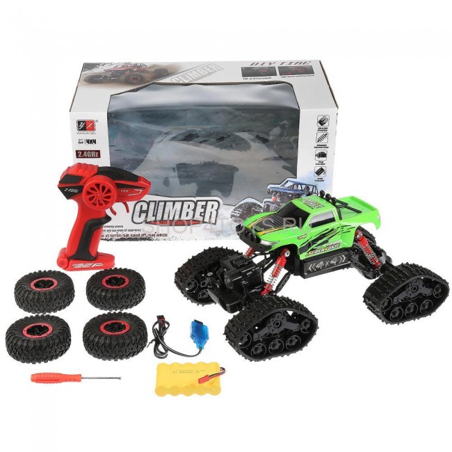 Радиоуправляемый краулер CLIMBER на гусеницах со сменными колесами - 8897-191Е Радиоуправляемый краулер CLIMBER на гусеницах со сменными колесами - 8897-191Е