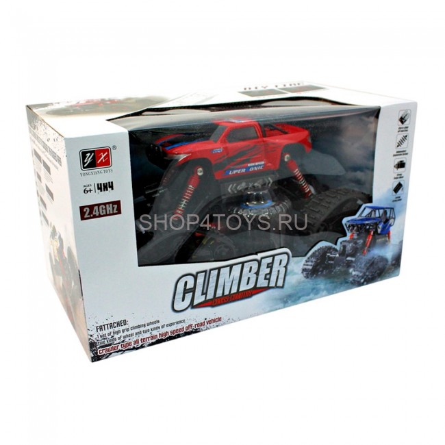 Радиоуправляемый краулер CLIMBER на гусеницах со сменными колесами - 8897-191Е Радиоуправляемый краулер CLIMBER на гусеницах со сменными колесами - 8897-191Е