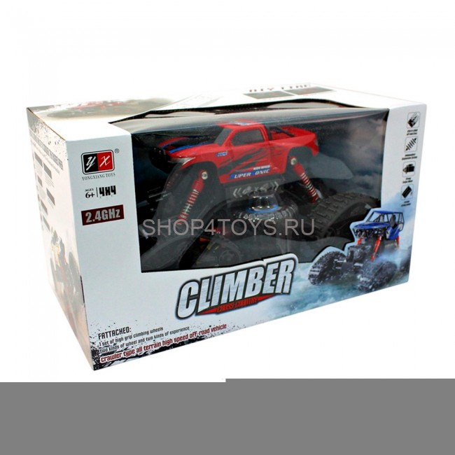 Радиоуправляемый краулер CLIMBER на гусеницах со сменными колесами - 8897-191Е Радиоуправляемый краулер CLIMBER на гусеницах со сменными колесами - 8897-191Е