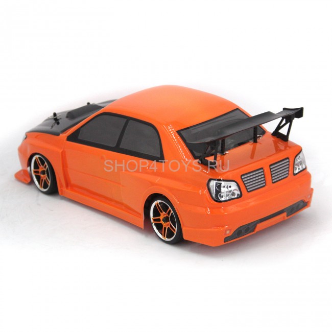 Радиоуправляемый автомобиль для дрифта HSP Flying Fish 1 LED фары 4WD 1:10 2.4G - 94123T-12340-O