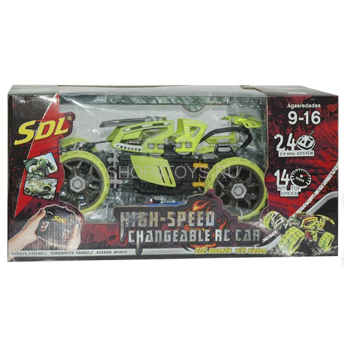 Радиоуправляемый конструктор SDL Racers High-Speed Changeable Car 1:10 2.4G - 2012A-7 Радиоуправляемый конструктор SDL Racers High-Speed Changeable Car 1:10 2.4G - 2012A-7