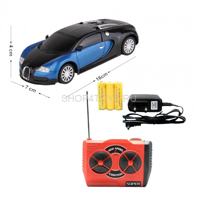 Радиоуправляемый автомобиль Бугатти Bugatti Veyron 1:28 - HM2011A/3101