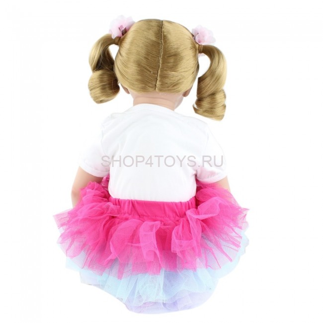 Реборн взрослая девочка с хвостиками Анечка