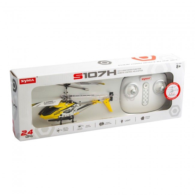Радиоуправляемый вертолет Syma S107H Yellow 2.4G с функцией зависания - S107H Радиоуправляемый вертолет Syma S107H Yellow 2.4G с функцией зависания - S107H
