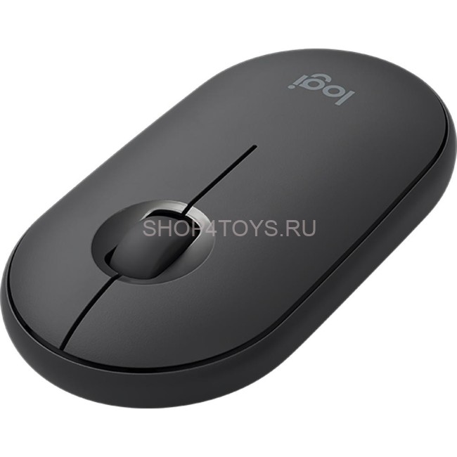 Беспроводная компактная мышь Logitech Pebble M350 Grafit - 910-005576 Беспроводная компактная мышь Logitech Pebble M350 Grafit - 910-005576
