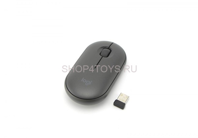 Беспроводная компактная мышь Logitech Pebble M350 Grafit - 910-005576 Беспроводная компактная мышь Logitech Pebble M350 Grafit - 910-005576