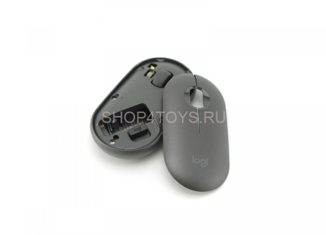 Беспроводная компактная мышь Logitech Pebble M350 Grafit - 910-005576 Беспроводная компактная мышь Logitech Pebble M350 Grafit - 910-005576