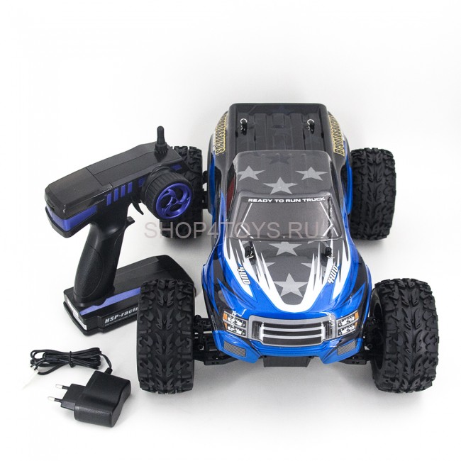 Радиоуправляемый внедорожник HSP Brontosaurus 4WD 1:10 2.4G - 94111-AA-Blue Радиоуправляемый внедорожник HSP Brontosaurus 4WD 1:10 2.4G - 94111-AA-Blue