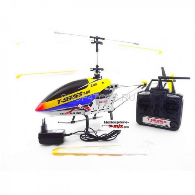 Радиоуправляемый вертолет MJX R/C T655 YELLOW 2.4G - T655 Радиоуправляемый вертолет MJX R/C T655 YELLOW 2.4G - T655