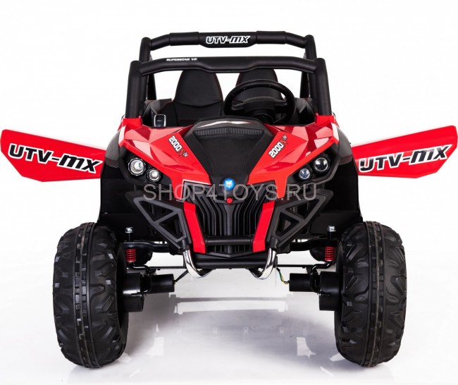 Двухместный полноприводный электромобиль Red UTV-MX Buggy 12V 2.4G - XMX603