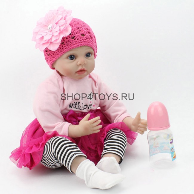  реборн красивая, реборн с бутылочкой