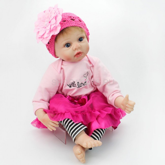 Кукла реборн Эмма 55 см