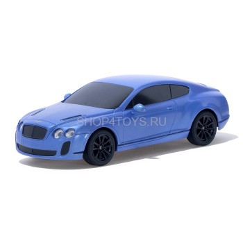 Радиоуправляемая машина MZ Bentley Continental Blue 1:24 - 27040-BLUE Радиуоправляемая машина Bentley Continental Blue 1:24 - MZ-27040-BLUE - это Bentley Continental Black на пульте радиоуправления, который станет желанным подарком для любого любителя радиоуправляемых моделей.