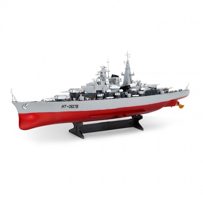Радиоуправляемый корабль Heng Tai линкор Бисмарк 1:360 2.4G - HT-3827B Радиоуправляемый корабль Heng Tai линкор Бисмарк 1:360 2.4G - HT-3827B