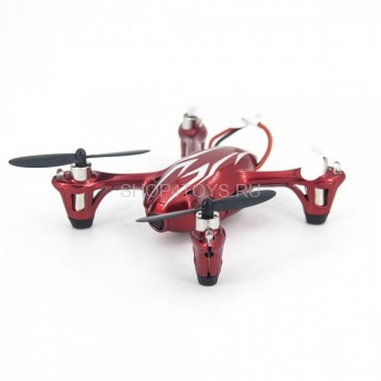 Радиоуправляемый красный квадрокоптер Hubsan X4 H107C c видеокамерой 2.4G - H107C-RED Отличный выбор как для начинающих, так и опытных пилотов - радиоуправляемый квадрокоптер с видеокамерой Hubsan X4 H107C