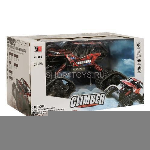 Радиоуправляемый краулер CLIMBER на гусеницах со сменными колесами - 8897-192Е