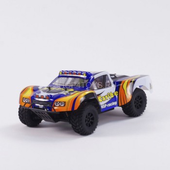 Радиоуправляемый внедорожник HSP Caribe 1:18 4WD - 94807 - 2.4G Полностью готовая к эксплуатации полноприводная  автомодель HSP с электродвигателем серии 370.