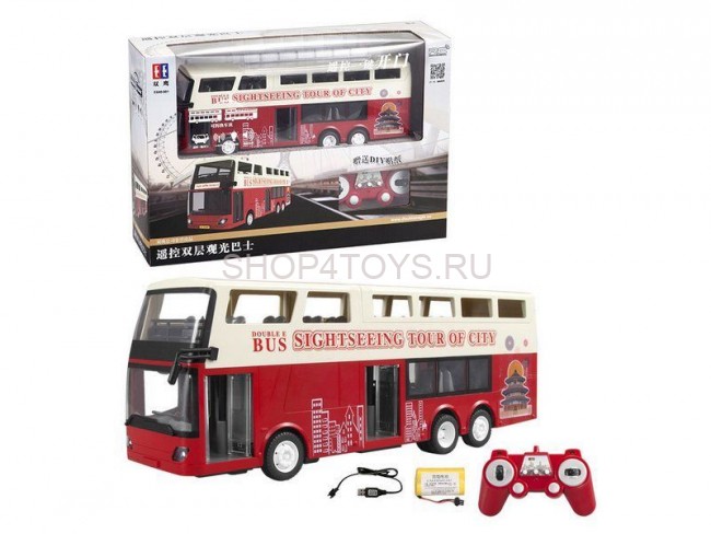 Радиоуправляемый двухэтажный автобус Double Eagle 1:18 2.4G - E640-003 Радиоуправляемый двухэтажный автобус Double Eagle 1:18 2.4G - E640-003