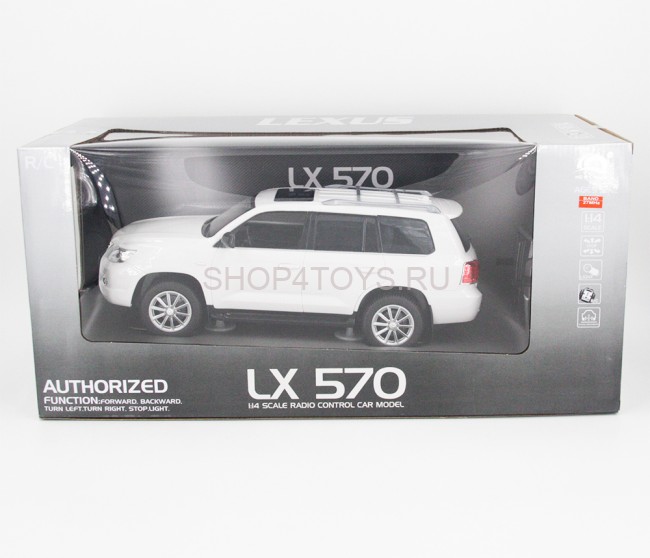 Радиоуправляемый джип Hui Quan Lexus LX570 White - HQ200125 Радиоуправляемый джип Hui Quan Lexus LX570 White - HQ200125