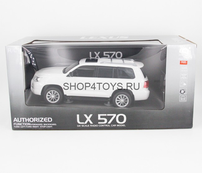 Радиоуправляемый джип Hui Quan Lexus LX570 White - HQ200125 Радиоуправляемый джип Hui Quan Lexus LX570 White - HQ200125