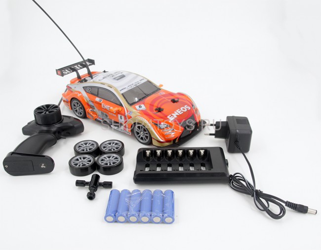 Радиоуправляемый автомобиль для дрифта Eneos Sustina Lexus RC-F 1:16 - TJ8004 Радиоуправляемый автомобиль для дрифта Eneos Sustina Lexus RC-F 1:16 - TJ8004