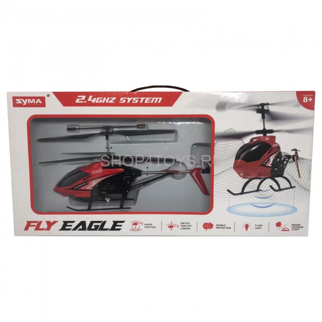 Радиоуправляемый вертолет Syma S39H 2.4G с функцией зависания - SYMA-S39H Радиоуправляемый вертолет Syma S39H 2.4G с функцией зависания - SYMA-S39H