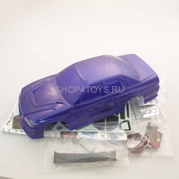 Корпус для дрифт моделей с отражателями HSP - 12330-BL Корпус для дрифт моделей с отражателями HSP - 12330-BL