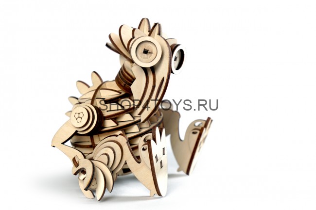 Конструктор 3D деревянный подвижный Lemmo Леммитс Кеша - 00-13