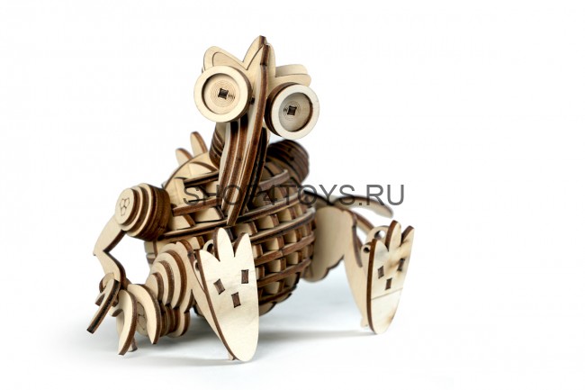 Конструктор 3D деревянный подвижный Lemmo Леммитс Кеша - 00-13