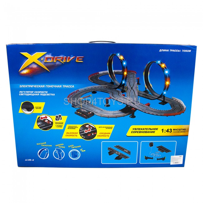 Гоночный трек Ралли от сети длина трека 705 см 1:43 - JJ85-2 Гоночный трек Ралли от сети длина трека 705 см 1:43 - JJ85-2