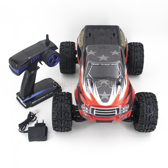 Радиоуправляемый внедорожник HSP Brontosaurus 4WD 1:10 2.4G - 94111-AA-Red Радиоуправляемый внедорожник HSP Brontosaurus 4WD 1:10 2.4G - 94111-AA-Red