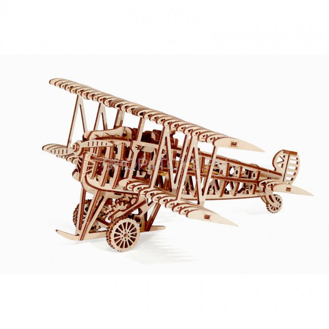 Механический 3D-пазл из дерева Wood Trick Самолет - 1234-14 Механический 3D-пазл из дерева Wood Trick Самолет - 1234-14
