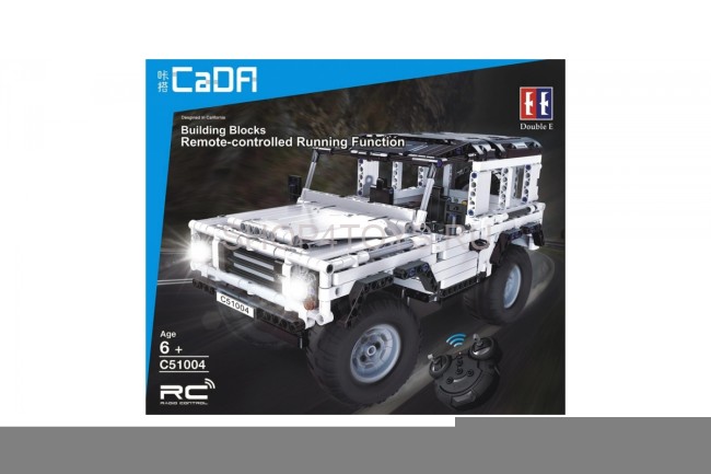 Конструктор Double E Cada Technics, модель Land Rover, 533 детали, пульт управления - C51004W